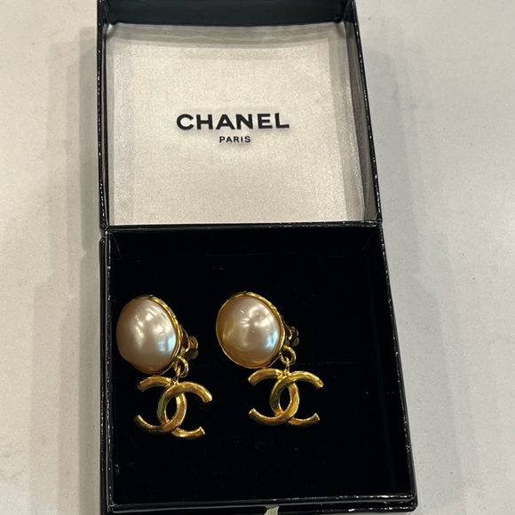 CHANEL Jewelry Authentic Chanel Costume Jewelry Earrings Poshmark